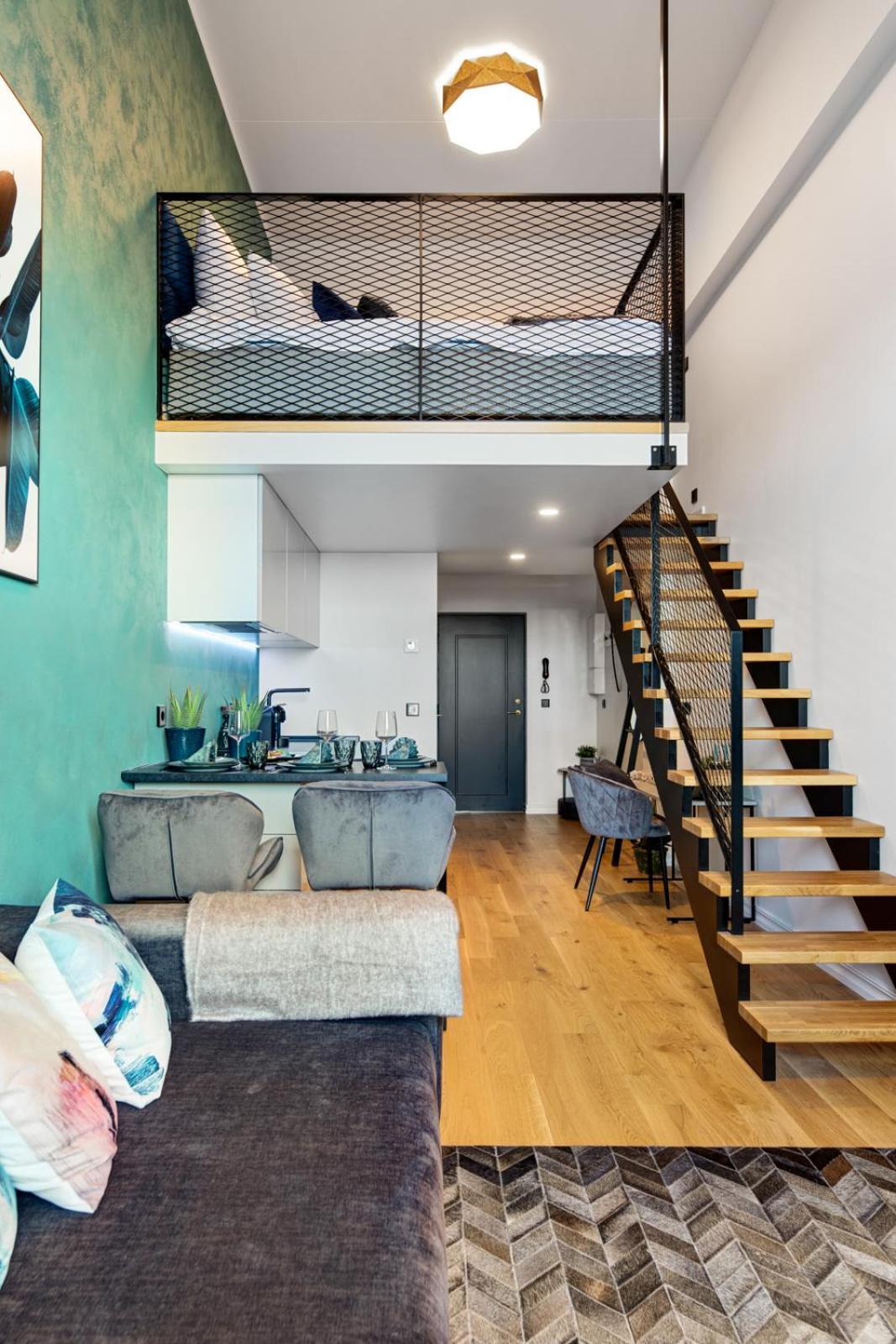 Tempus Te Premium Duo Lofts - Private Cinema, Gym And Terrace Tartu
