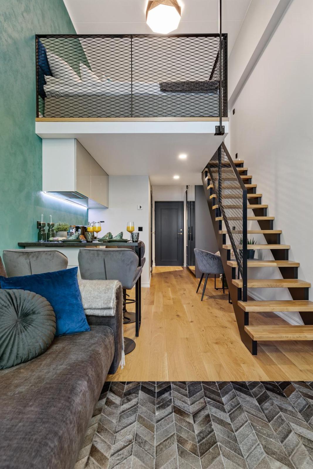 Tempus Te Premium Duo Lofts - Private Cinema, Gym And Terrace Apartment Tartu